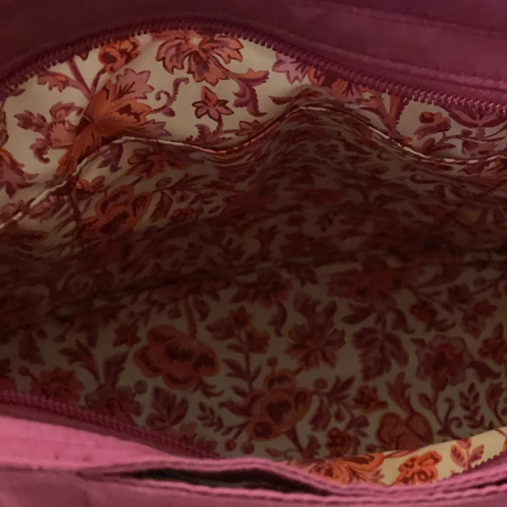 Vera Bradley Pink Quilted Tote Bag - Picture 5 of 7